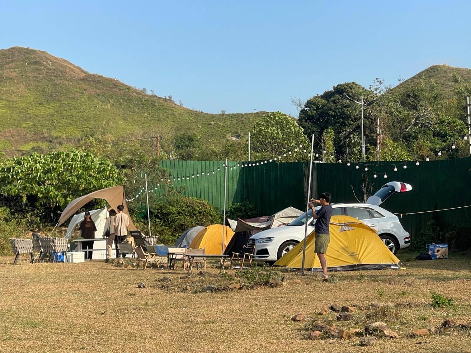 【Super Large Grassland C-zone】【Self-setup Camping】 Car-side/Camping Vibe/Luxury BBQ/Hotpot Dedicated Area/Exclusive Site