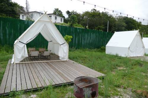 【全港獨家湖塘景】豪華冷氣小屋帳篷Zone K - 日間體驗 (2人)